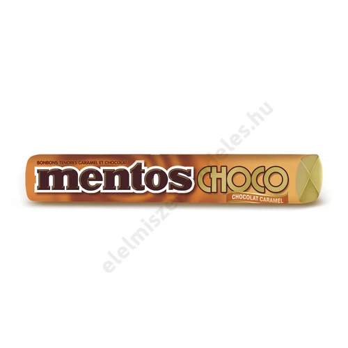 Mentos CHOCO&CARAMEL fehércsokoládéval tt. karamellás cukor 38g