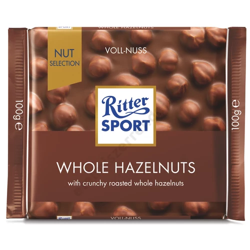 Ritter Sport 100g Tejcsokoládé egész mogyoróval