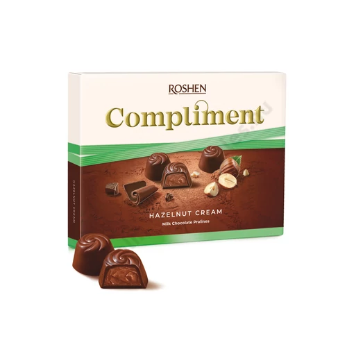 Roshen 122g Compliment mogyorókrémes praliné