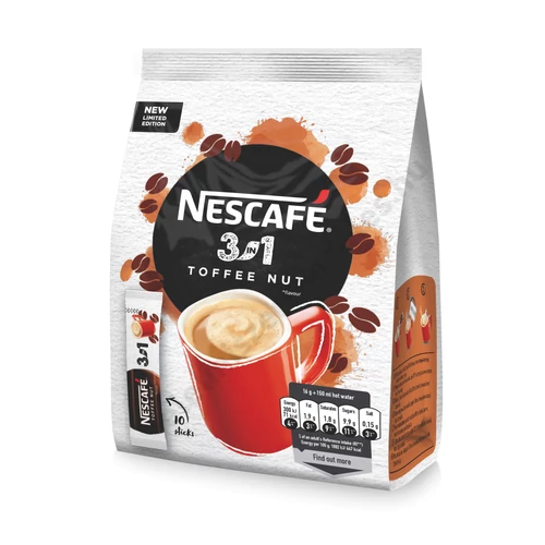 Nescafe 3in1 Toffe Nut (10x16g) 160g