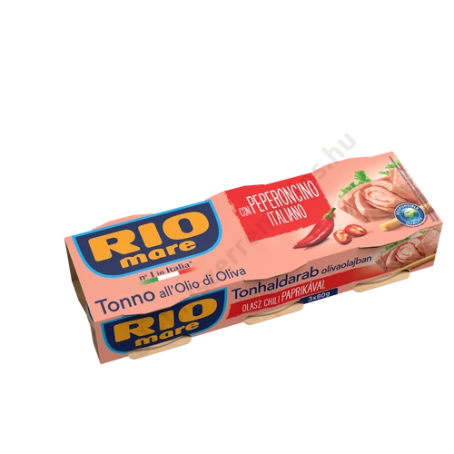 Rio Mare tonhal olívaolajban chilipaprikával 3x80g