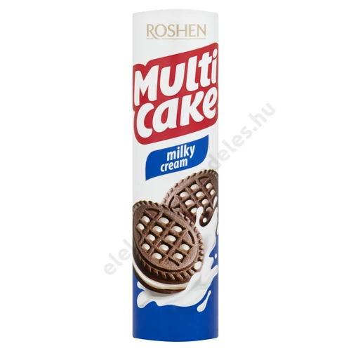 Roshen Multicake tejkrémmel töltött keksz 180g