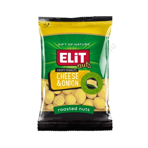 Elit földimogyoró sajt és v.hagyma ízű tésztabundában 60g