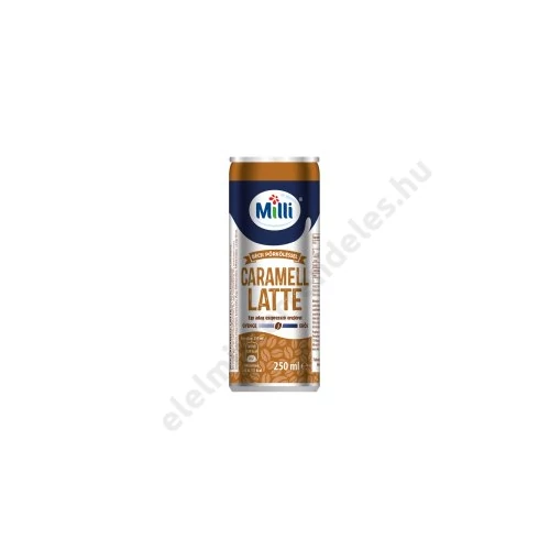 Milli Karamell Latte 250ml dobozos