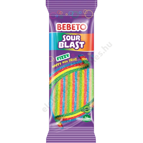 Bebeto gumicukor gyümölcs mix 180g