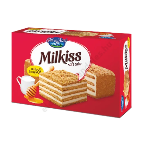 Milkiss mézes piskóta torta tejkrémmel 500g