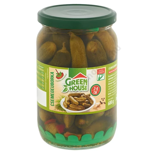 GreenHouse csemegeuborka 720ml 680/360g