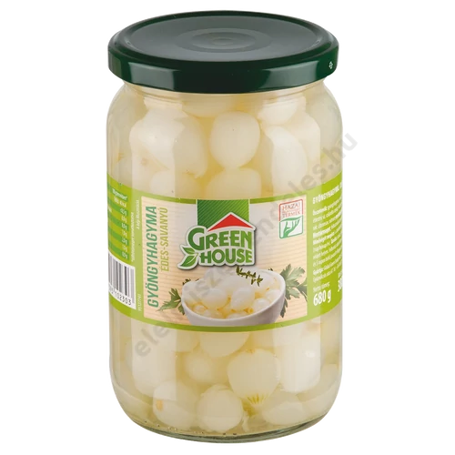 GreenHouse gyöngyhagyma 720ml 680/380g