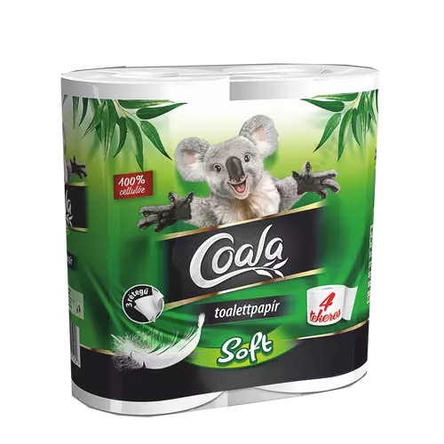 Coala Soft toalettpapír 4tek.3rtg. 90lap