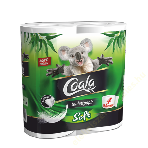 Coala Soft toalettpapír 4tek.3rtg. 90lap