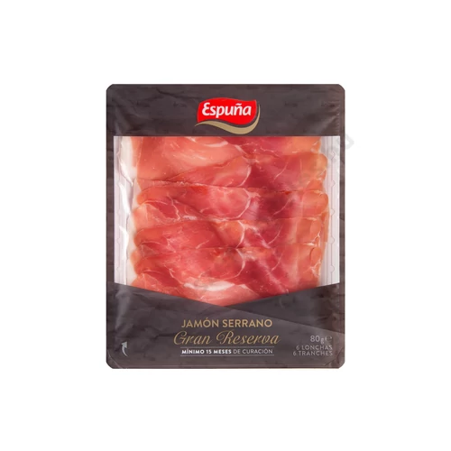 Espuna J.Serrano Gran Reserva sonka szeletelt 80g