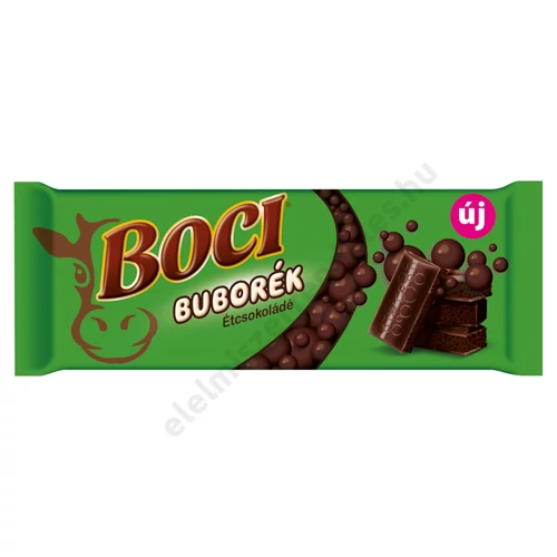 Boci 90g Buborék étcsokoládé