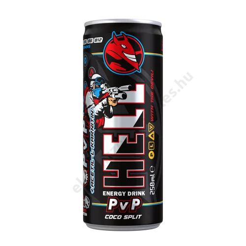 Hell energiaital 250ml Gamer PvP