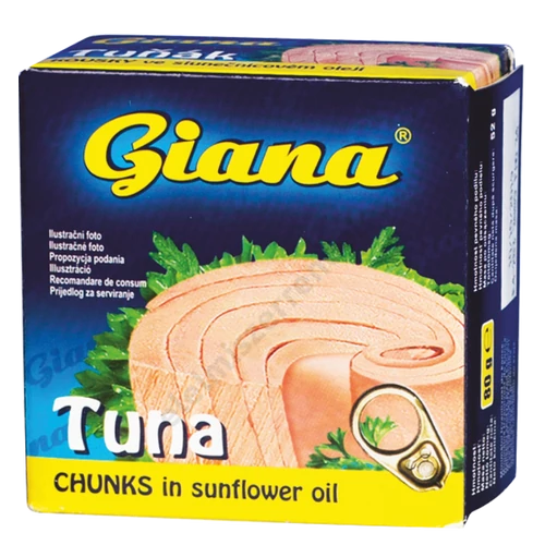 Giana Tonhaldarabok napraforgó olajban 80g