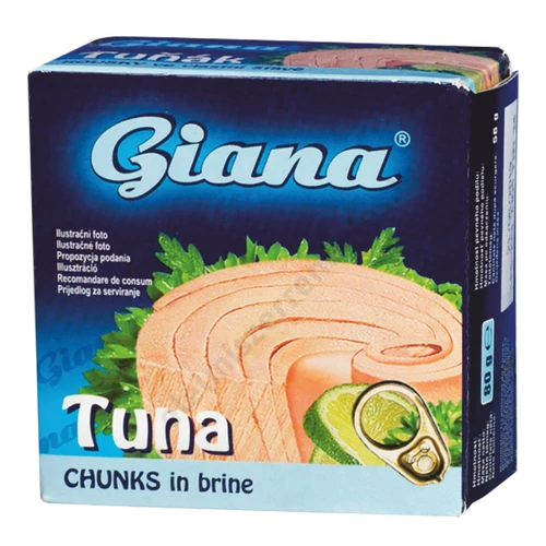 Giana Tonhaldarabok sós lében 80g