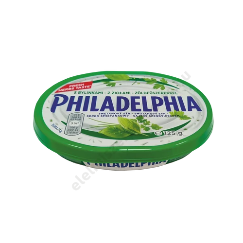 Philadelphia sajtos szendvicskrém 125g fűszeres