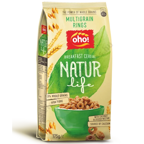 OHO natur life többmagvas karika175g