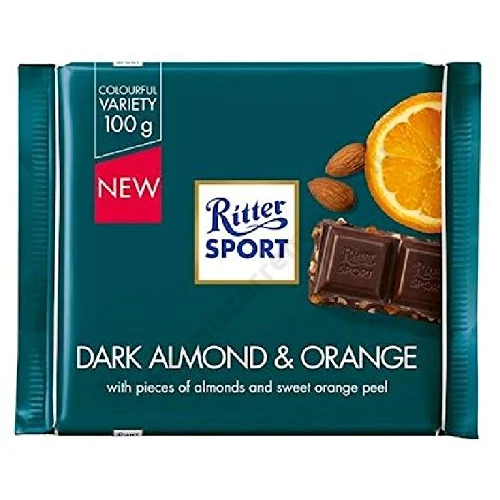 Ritter Sport Mandeln Orange 100g