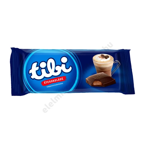 Tibi csoki 100g Cappuccino krémes étcsokoládé
