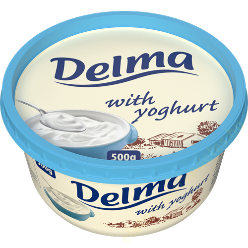Delma tégelyes 450g with yoghurt