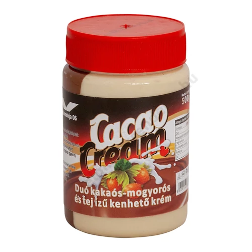 CACAO CREAM Duo kakaó-mogyoró-tejkrém 500g