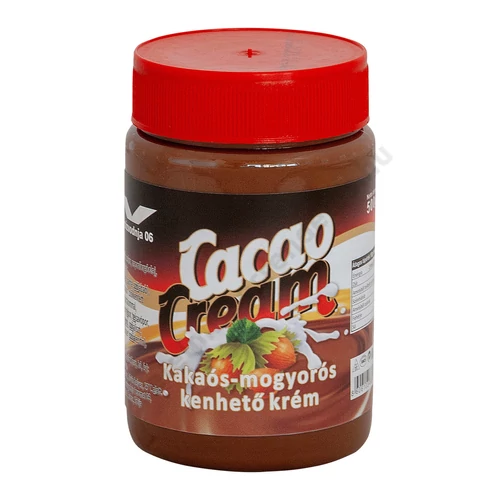 CACAO CREAM kakaó-mogyoró krém 500g