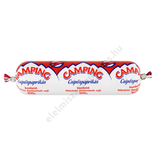 Camping tömlős sajt 100g csípőspaprikás