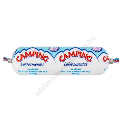 Camping tömlős sajt 100g laktózmentes
