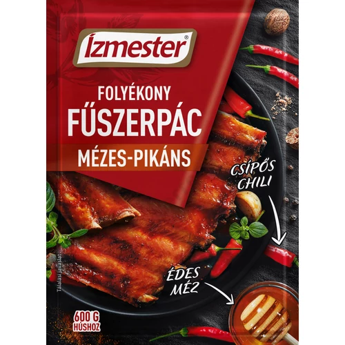 Lacikonyha Ízmester folyékony fűszerpác mézes-pikáns 80ml