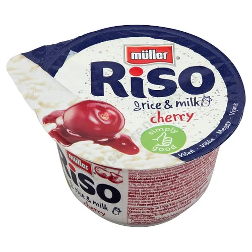 Müller Tejberizs200g meggy