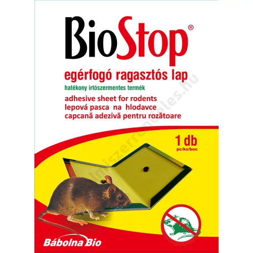 Biostop egérfogó ragasztós lap