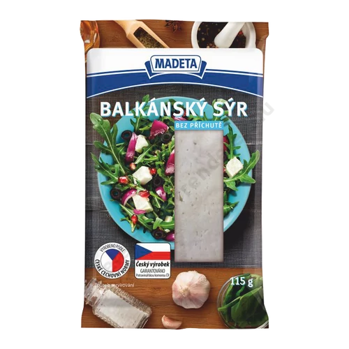 Madeta Balkán sajt 43% 115g natúr