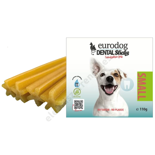 EuroDog Dental Sticks jutalomfalat 110g Small