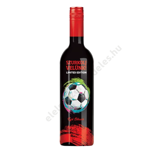 Egri Bikavér száraz vörösbor 0,75l Szurkolj Velünk!