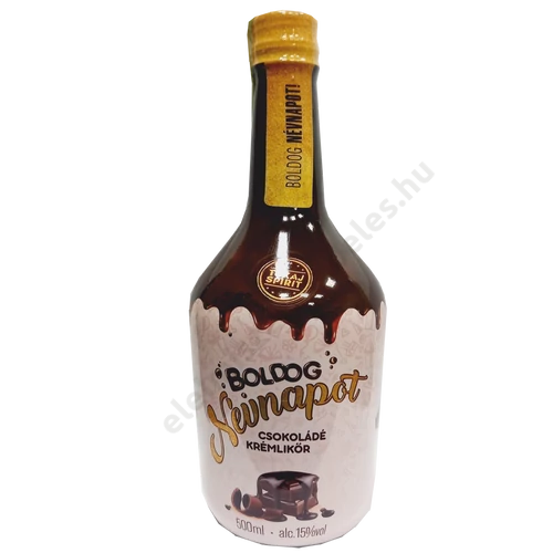 TS Boldog Névnapot! csokoládé krémlikőr 0,5l 15%
