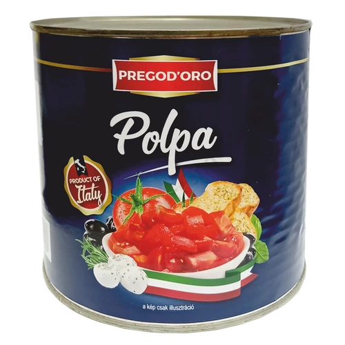 Pregodoro darabolt paradicsom 2500g
