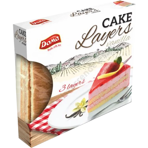 Doma vaníliás piskótaalap 400g