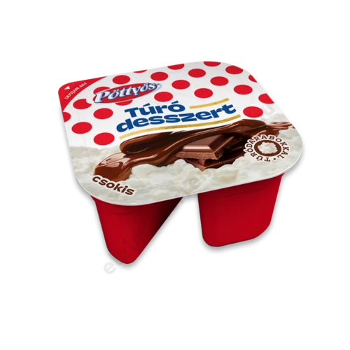 Pöttyös túródesszert 115g csokis