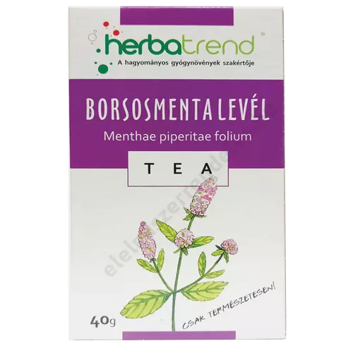 Herbatrend tea 40g Borsmentalevél dobozban