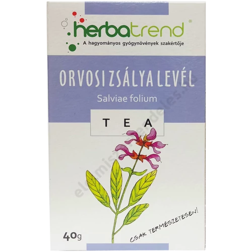 Herbatrend tea 40g Orvosi zsályalevél dobozban