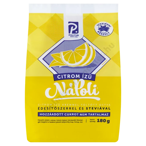 NáPoli 180g citromos cukormentes nápolyi