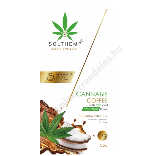 Solthemp kávé kapszula 55g Coconut