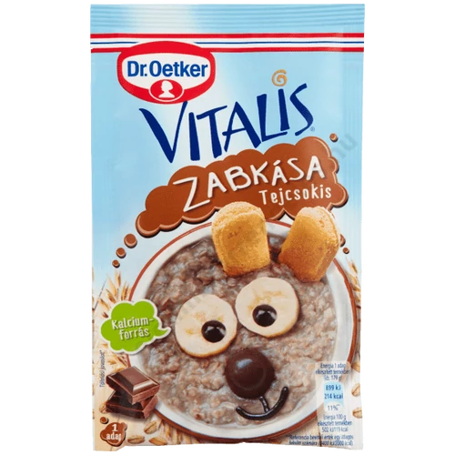 Dr.Oetker Vitalis zabkása tejcsokis 54g