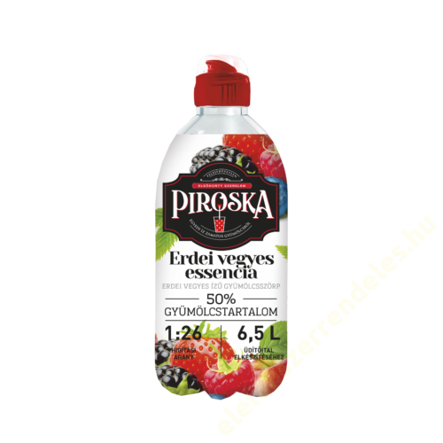 Piroska Essencia Erdei vegyes 0,25l 50%