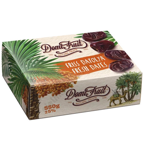 Domi Fruit Friss Datolya dobozos 550g