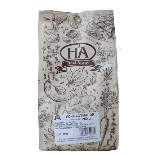 Házi Arany Fokhagymapor 250g