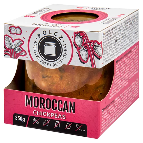 Polcz készétel Marokkói csicseriborsó 350g vegán! adalékmentes