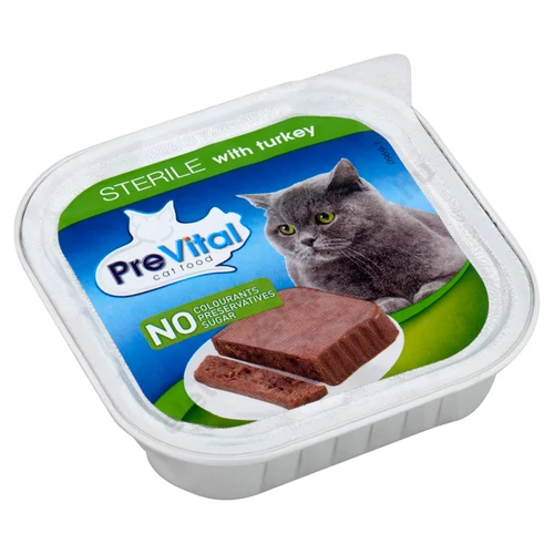 Prevital macska 100g steril pulyka