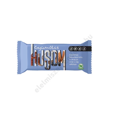 Gyümölcs HUSOM gyümölcsszelet 25g datolya-berkenye-mandula