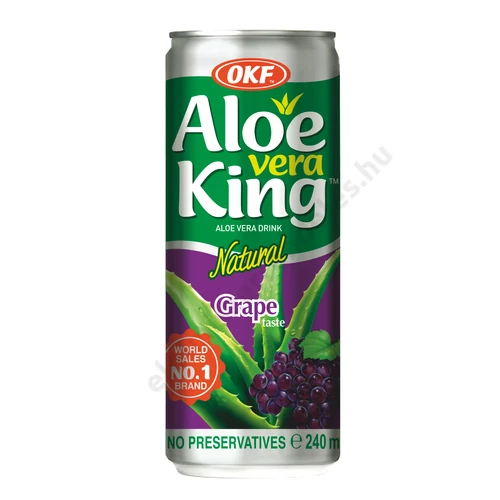 Aloe Vera (OKF KING) szőlő ital 240ml